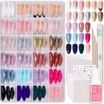 Beetles Press on Nails Kit 720Pcs 2