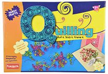 Handycrafts Funskool Quilling, Art and Craft Kit, Make Your Own Quilling Artwork, 7 Years +, Multi, 1 Piece