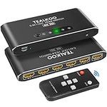 HDMI Switch 5 in 1 Out with Remote,