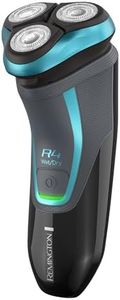 Remington Men's Style Series R4 Rotary Shaver, R4500AU, Stainless Steel Dual Track Blades, Stubble Styler Attachment, 100% Waterproof, Active Contour Design, Cordless Rechargeable