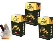 Ice Cream Mix - Soft Serve - Premium Jersey Gold Luxury Ice Cream Mix - 3 Packs of 1L Boxes - Compartible With Ninja Creami - Superior Creamier Taste - Great For Home or Commercial Use - 3 x 1L Total