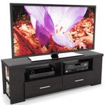 Sonax B-101-RBT Bromley 60-Inch TV/Component Bench in Ravenwood Black