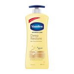 Vaseline Non Greasy, Long Lasting Moisturisation Intensive Care Deep Moisture Body Lotion For Healthy, Glowing Skin for Dry skin- 600 ml