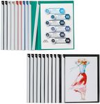Dlicoda Report Covers with Swing Clip, 20 PcaCK Report Covers for A4/Letter Size