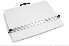 Martin 20" x 26" Pro-Draft Parallel Straightedge Drawing Board, White Melamine, 1 Each (U-PEB2026B)