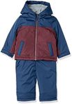 Simple Joys by Carter's Baby Water-Resistant Snowsuit Set-Hooded Winter Jacket, Navy, 8