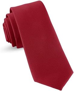 LUTHER PIKE SEATTLE Handmade Self Tie Ties For Boys Woven Boys Burgundy Red Ties: Neckties For Kids Wedding Graduation