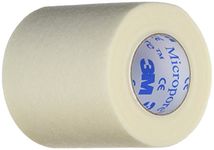 3M Micropore MM1530-2 3M MICROPORE SURGICAL TAPE 5CM X 9.1M (Pack of 6)