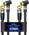 Coaxial Cable RG6 Right Angle 90°, 