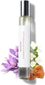 Anthology Amber Saffron 540 Roll On Perfume Oil 0.3oz 9 ML | Woody, Amber, Floral | Clean & Cruelty-Free Fragrance Rollerball
