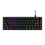 ASUS ROG Falchion Ace 65% RGB Gaming Mechanical Keyboard, Lubed ROG NX Red Switches & Switch Stabilizers, Sound-Dampening Foam, PBT Keycaps, Wired with KVM, Three Angles, Cover Case-Black, UK Layout