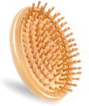 Bamboo Massage Comb,Wooden Scalp Ma