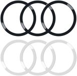 6 Pcs Universal Metal Rings Sticker