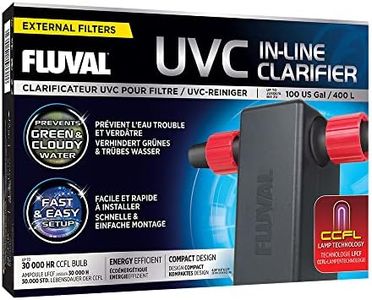 Fluval UVC Clarifier for Aquariums, UVC Clarifier with CCFL Lamp Technology