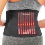 Mueller Sports Medicine Adjustable Back Brace One Size Fits Most, Black