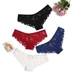 Avidlove Sexy Tangas for Women Low Rise Floral Lace Panty Soft Sheer Underwear