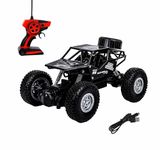 Brand Conquer Remote Control Rock Crawler, 5 Function High Speed 1:18 Rc Car Toys for Boys 2Wd Off Road Vehicle Toy Cars for Kids Monster Truck Rock Climbing Car Toy(Without Fog Rock Crawler Black)