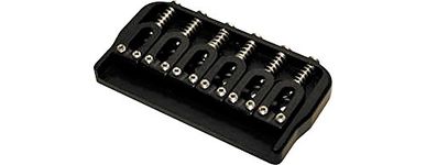 Hipshot 6-String US Fixed Guitar Bridge .125 Black