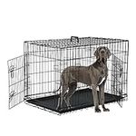 48'' Foldable Metal Wire Dog Crate 