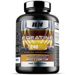 Iron Labs Nutrition Creatine Capsules - 4,200mg per Serving x 40 Servings - Creatine Monohydrate enhanced with ALA - Creatine Tablets Suitable for Men and Women (240 Capsules)