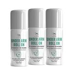 TNW-THE NATURAL WASH Underarm Roll-On Combo | Pack of 3, 50ml Each | Deodorant For Women | with Cucumber and Aloevera Extract | Natural Fragrance of Essential oils | Lightweight and Quick Absorbing