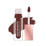 Swiss Beauty Hold Me Matte Liquid Lipstick | 12 Hours Stay | Non-Transfer Lipstick | Waterproof Lipstick with Intense Hydration| Shade - Hersheys, 4.5ml