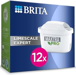 BRITA MAXTRA PRO Limescale Expert Water Filter Cartridge 12 Pack (New) - Original BRITA Refill for Ultimate Appliance Protection, reducing impurities, Chlorine and Metals