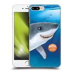 Head Case Designs Officially Licensed Animal Club International Shark Underwater Hard Back Case Compatible With Apple iPhone 7 Plus/iPhone 8 Plus