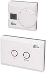 ESI - Energy Saving Innovation Controls ESRTERFW Wireless Electronic Room Thermostat with LCD Display, Multicolor