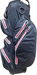 STA-DRY 100% Waterproof Golf Cart Bag New Updated Model 2023 - Black Grey and Red