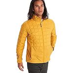 Marmot Men Echo Featherless Hybrid, Insulated hiking jacket, water-repellent functional jacket, breathable quilted jacket, windproof outdoor jacket, Yellow Gold, M