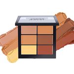 Nykaa Conceal and Correct Matte Palette Cream for Acne Prone Skin Medium 02