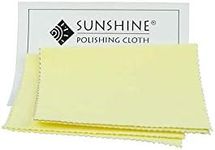 3 Sunshine Polishing Cloths for Sterling Silver, Gold, Brass and Copper Jewelry Polishing Cloth