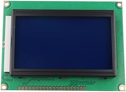 HALJIA 5V 12864 LCD Display Module 128x64 Dots Graphic Characters Letter Matrix Blue Backlight Compatible with Arduino Copiers Fax Machines Printers 3D Printer