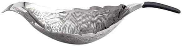Tea Strainers For Loose Tea Stainless Steel Reusable Leaf Shape Tea Infuser Loose Leaf Tea Strainer Tea Filter Mesh Tea Infuser Tea Strainer Cute (Silver)
