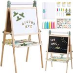 Tiny Land Easel for Kids, Double-Si