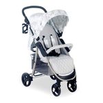 My Babiie MB30 Pushchair – from Birth to 4 Years (22kg), Easy Compact Fold, Large Shopping Basket, Adjustable Handle, Stroller includes Cup Holder, Rain Cover – Grey Tie Dye