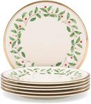 Lenox Holiday Set of 6 Salad Plates