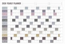 Yearly Wall Calendar with Holidays,