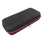 Microphone Carrying Case, Microphone Storage Box, Shockproof Drop Proof EVA Zipper Bag Wireless Microphone Case Ideal for Wireless Mic System Storage & Camera Gear Transportation