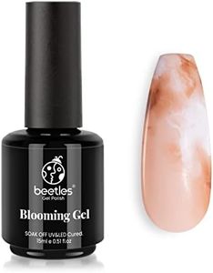Beetles Nail Blooming Gel, 15ml Clear UV LED Blossom Gel Polish for Spreading Effect, Marble, Natural Stone, Watercolor, Floral Print Nail Art Design Manicure