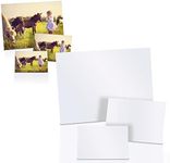 Better Office Products Glossy Photo Paper Variety Pack, 100 Total Sheets (60ct 4 x 6, 20ct 5 x 7, 20ct 8.5 x 11) by , 200 gsm, Photo Quality Print Paper, 100pcs Mixed Pack