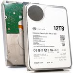 Seagate Enterprise Capacity v7 ST12000NM0127 - Hard Drive - 12 TB - Internal - 3.5 Inch - SATA 6Gb/s - 7200 RPM - 256MB Cache (Refurbished)