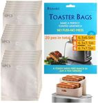 20 Pack Toaster bags 3 Sizes Toaste