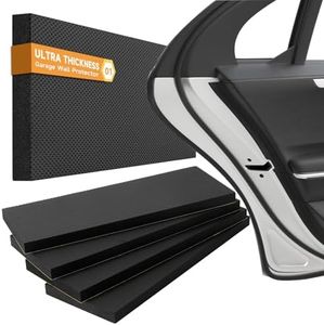 Garidium Garage Wall Protector - Heavy Duty Self-Adhesive Foam Bumpers for Car Door Dings, Furniture & Bike Scratches | Tool-Free Installation, Extreme Durability