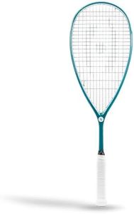 Harrow Response 120 Squash Racquet | Lightweight 120g Frame for Enhanced Power & Control | Teardrop Design, Premium Carbon Fiber Construction | Ideal for Intermediate to Advanced Players