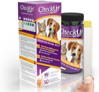 CheckUp Dog and CAT Urine Testing Strips for Detection of Diabetes 50pk