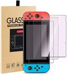 JOYAUS For Nintendo Switch Screen Protector Glass, [3 Pack] Premium Tempered Glass Screen Protector for Nintendo Switch