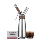 Hatfields London NitroPress Nitro Cold Brew Coffee Maker (Starter Kit with 10 Refills)