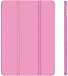 Case For iPad Air 3rd Generation(2019) Air3 & iPad Pro 10.5-inch(2017) Pro10.5-Slim Lightweight, Shell Stand Cover With Translucent Frosted Back Protector For iPad 10.5"(Auto Wake/Sleep) (Pink)